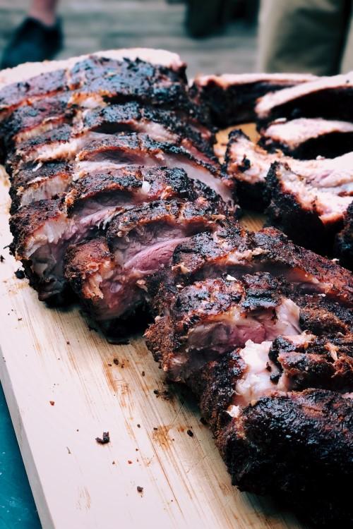 Fatty BBQ meat