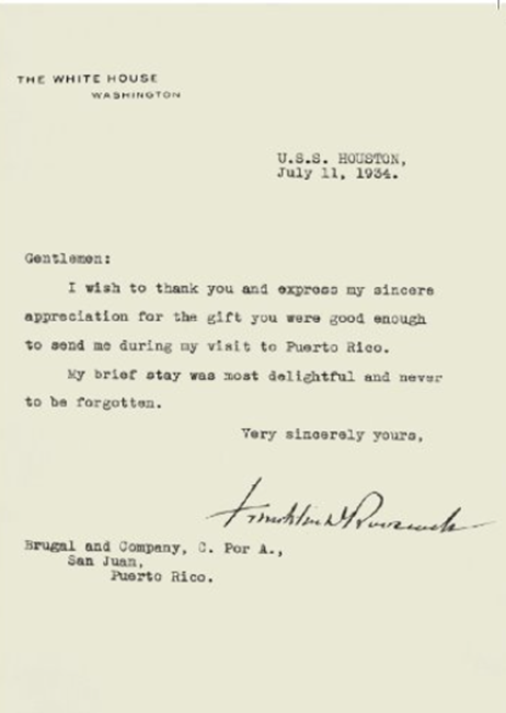 Roosevelt Letter