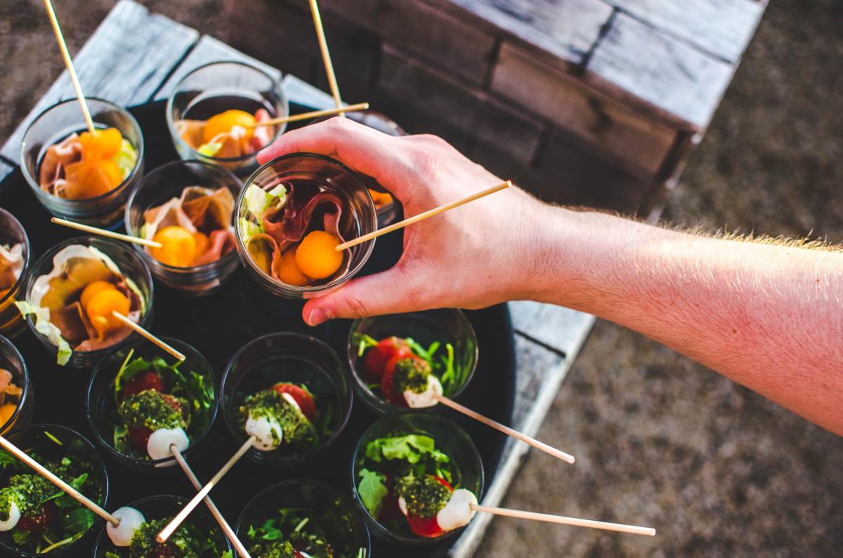 Cocktail party food appetisers