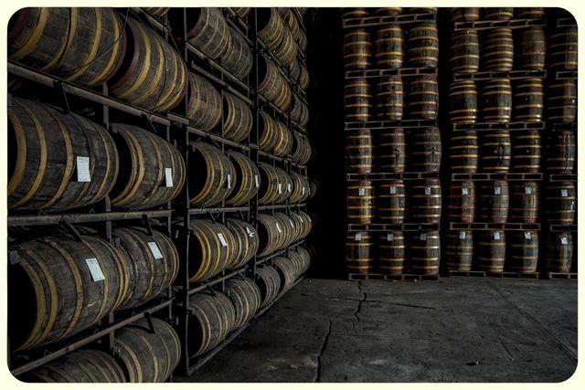 Brugal double aging casks